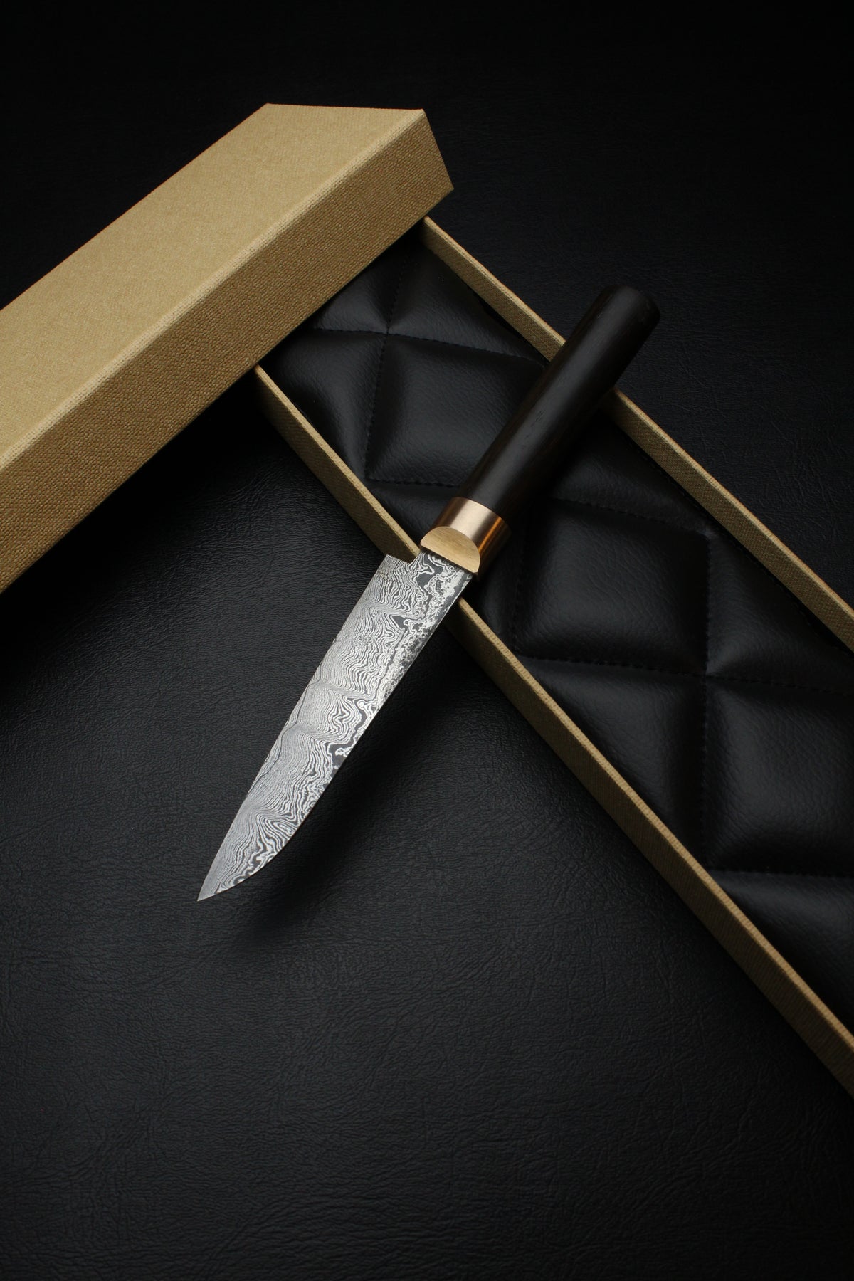 Petty Utilitiy Knife Bog Oak 320L