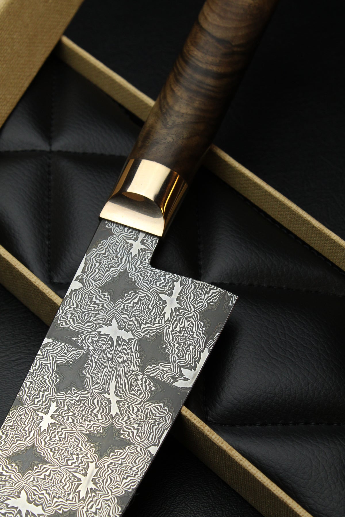 S-Damascus Gyuto Fall
