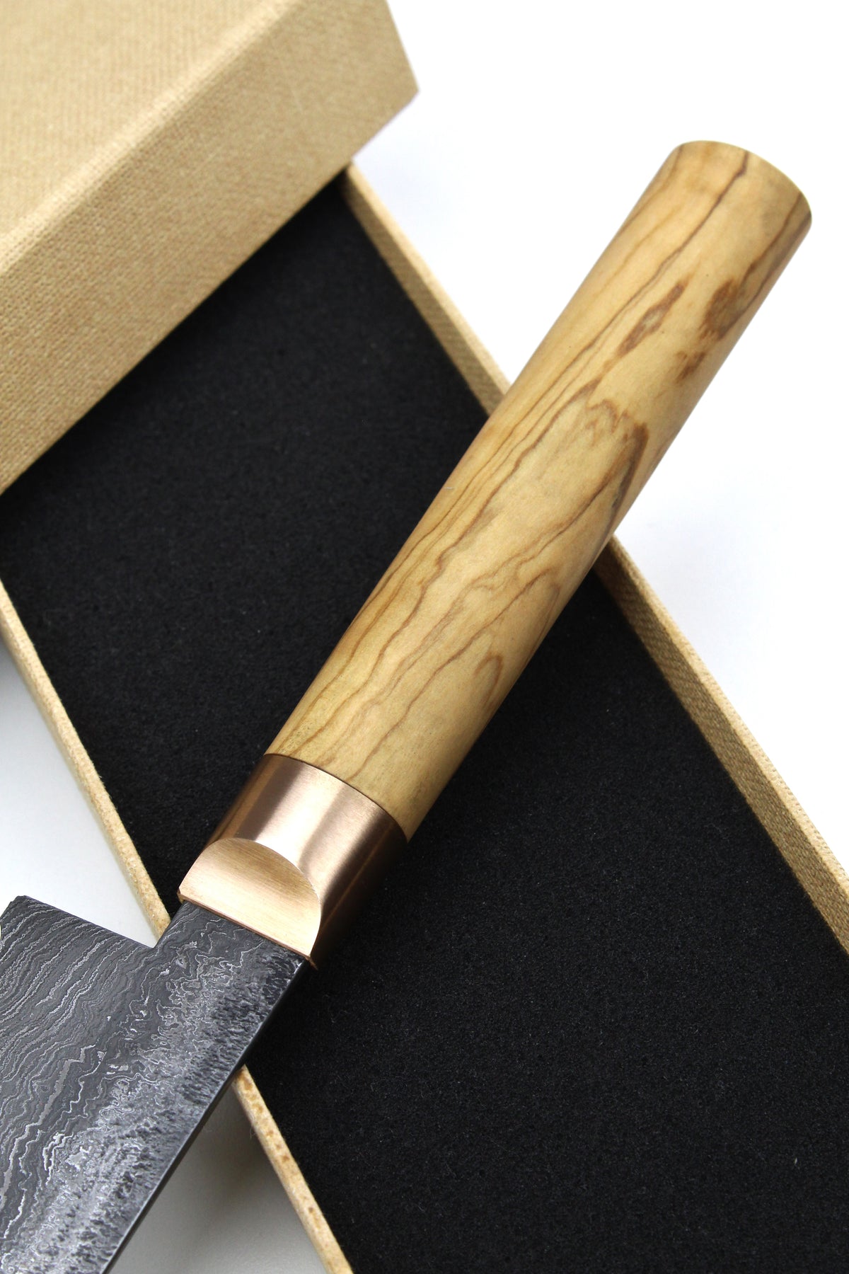 Breadsword HK Oval Olive Damascus