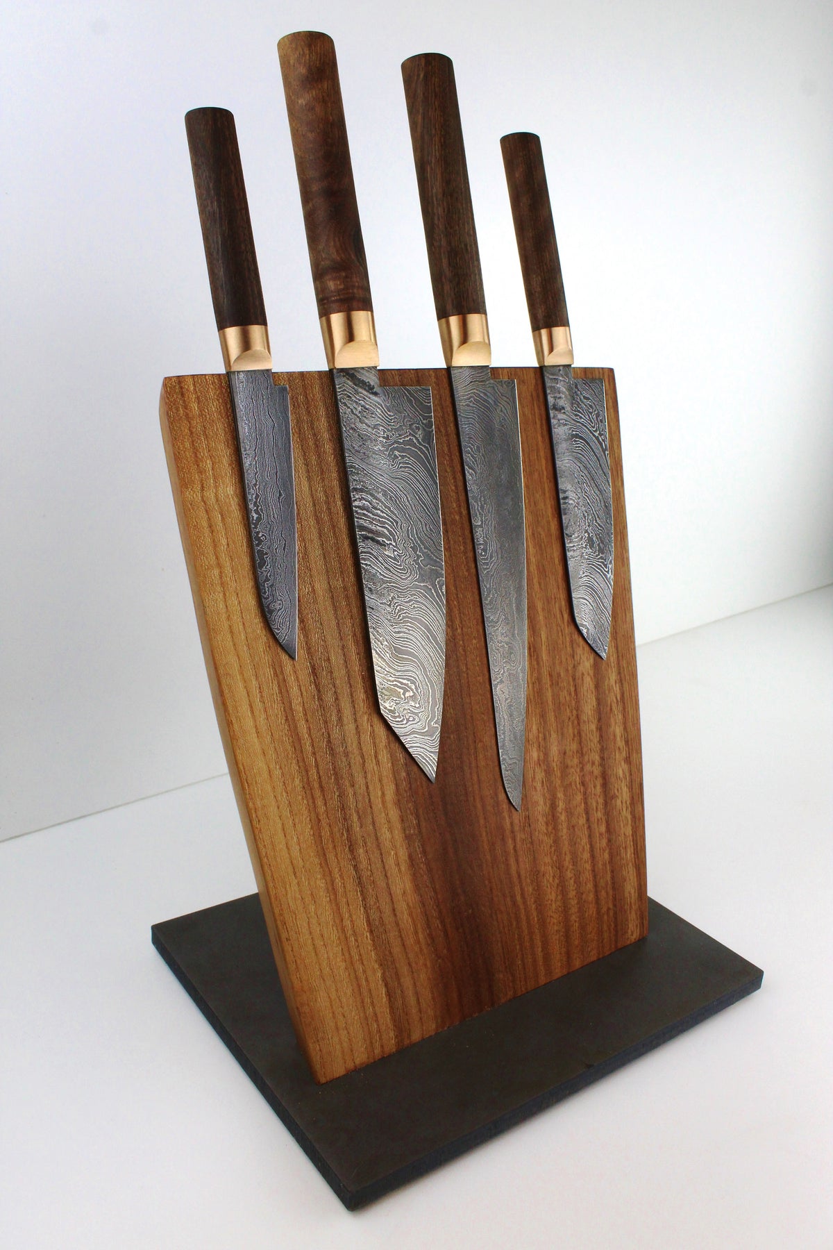 Premium Knife Set V2 Style Walnut
