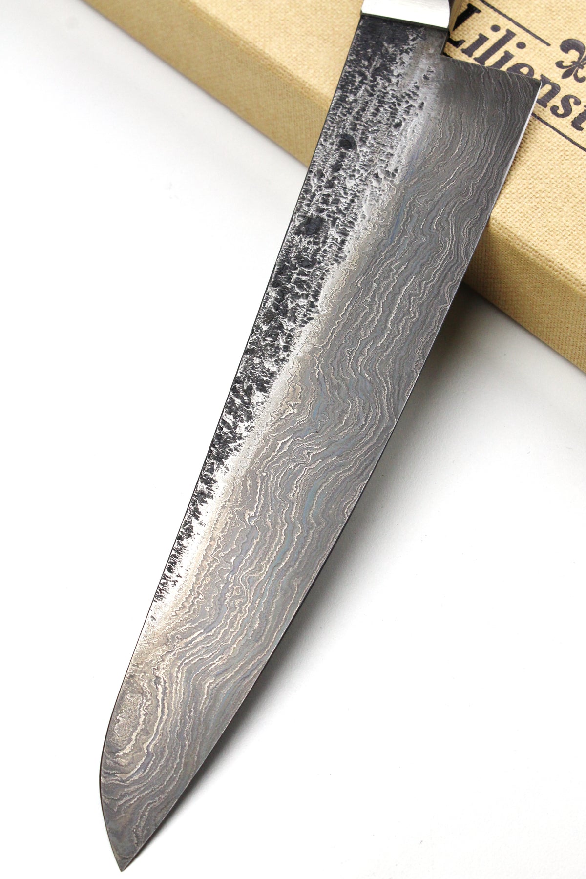 Gyuto Beech Oval 500L Damascus