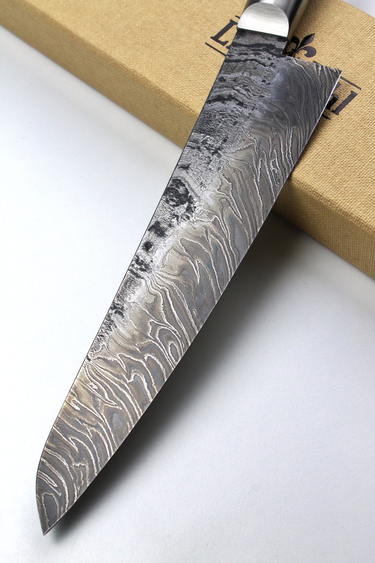 Gyuto Damascus Bog Oak HKT2.0