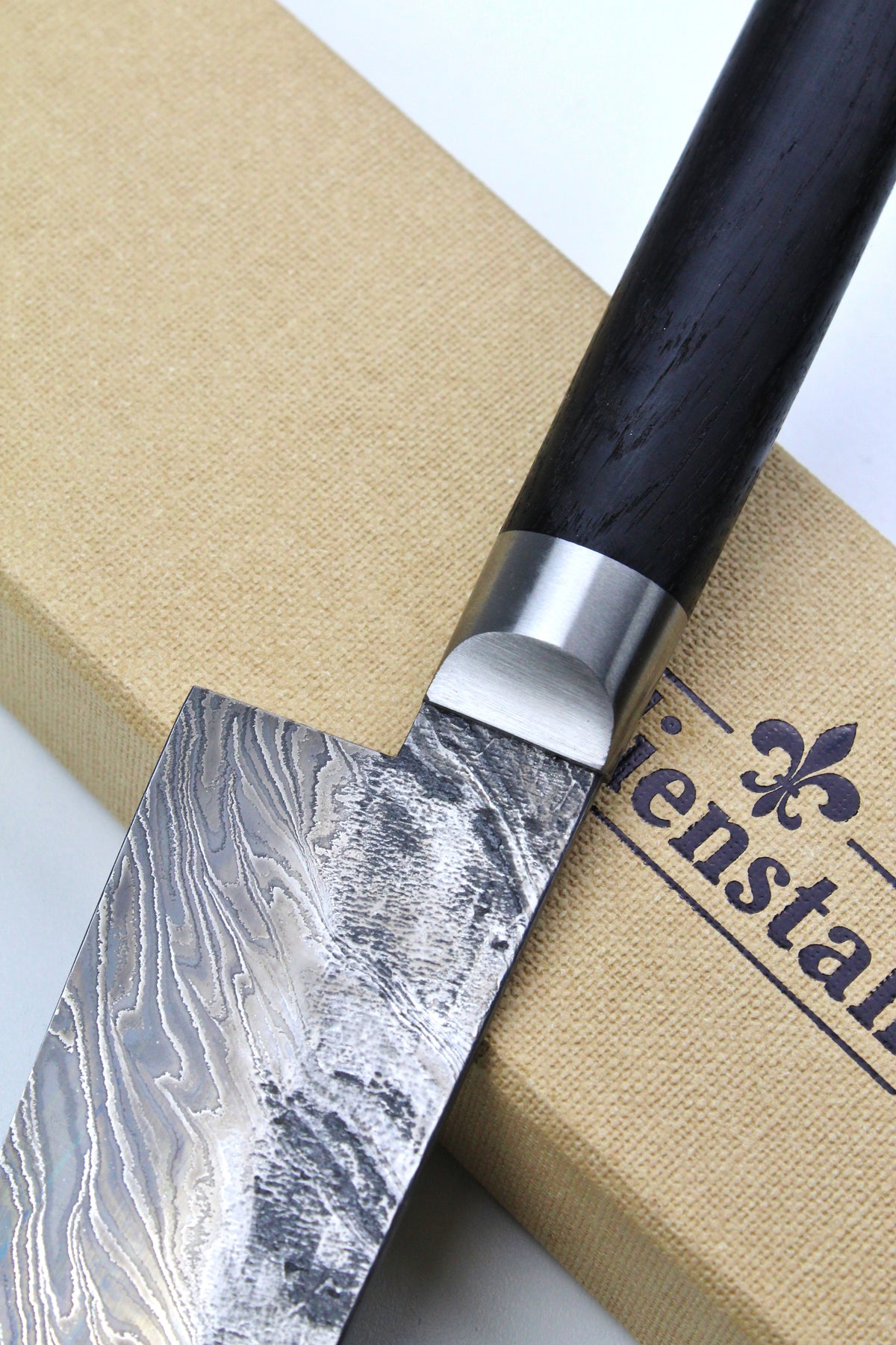 Gyuto Damascus Bog Oak HKT2.0
