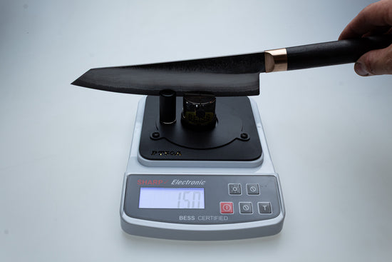 Gyuto Damast 3LND Bog Oak