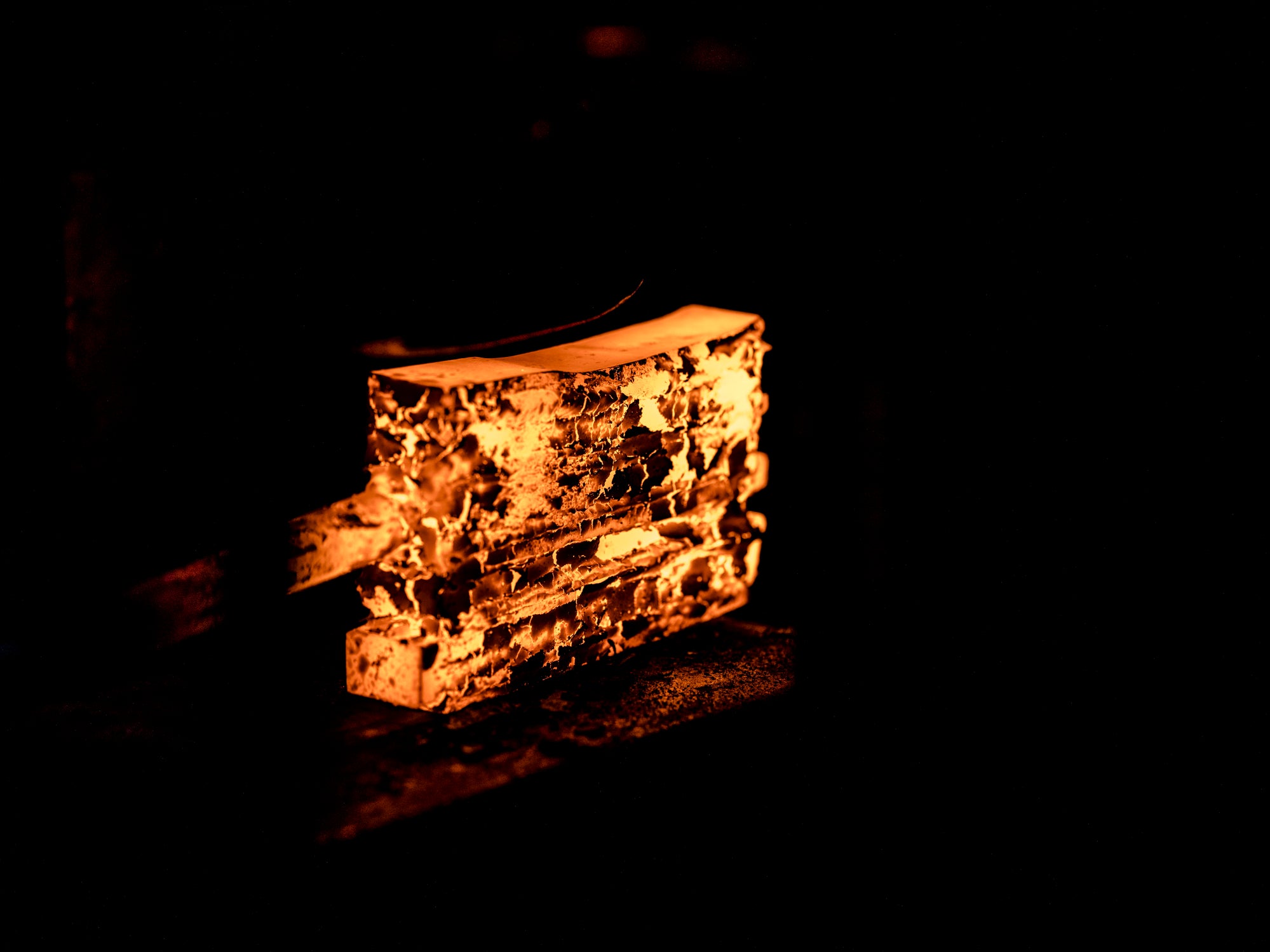 Damascus Gyuto 500L Olive