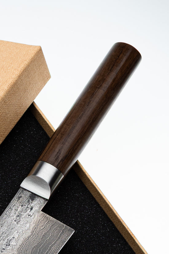 K-Tip Damascus Santoku 500L