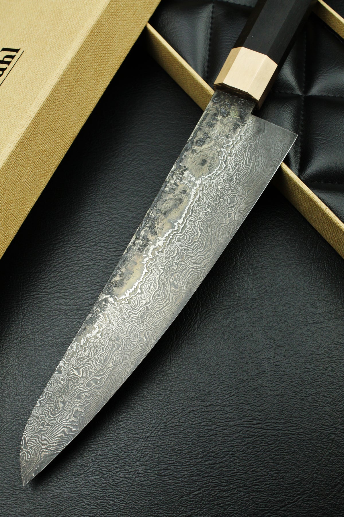 Damascus Gyuto 215 Octagonal