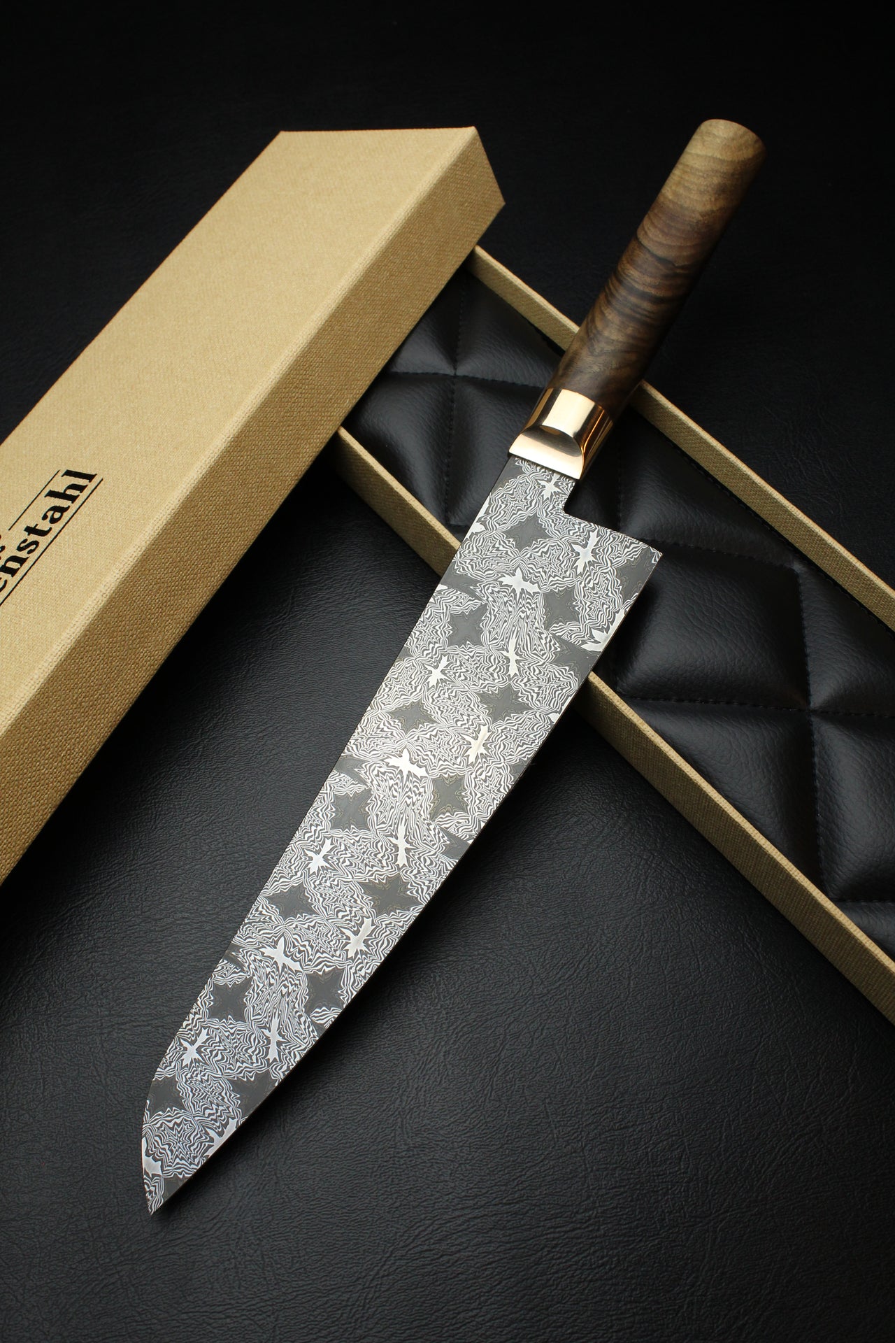 S-Damascus Gyuto Fall