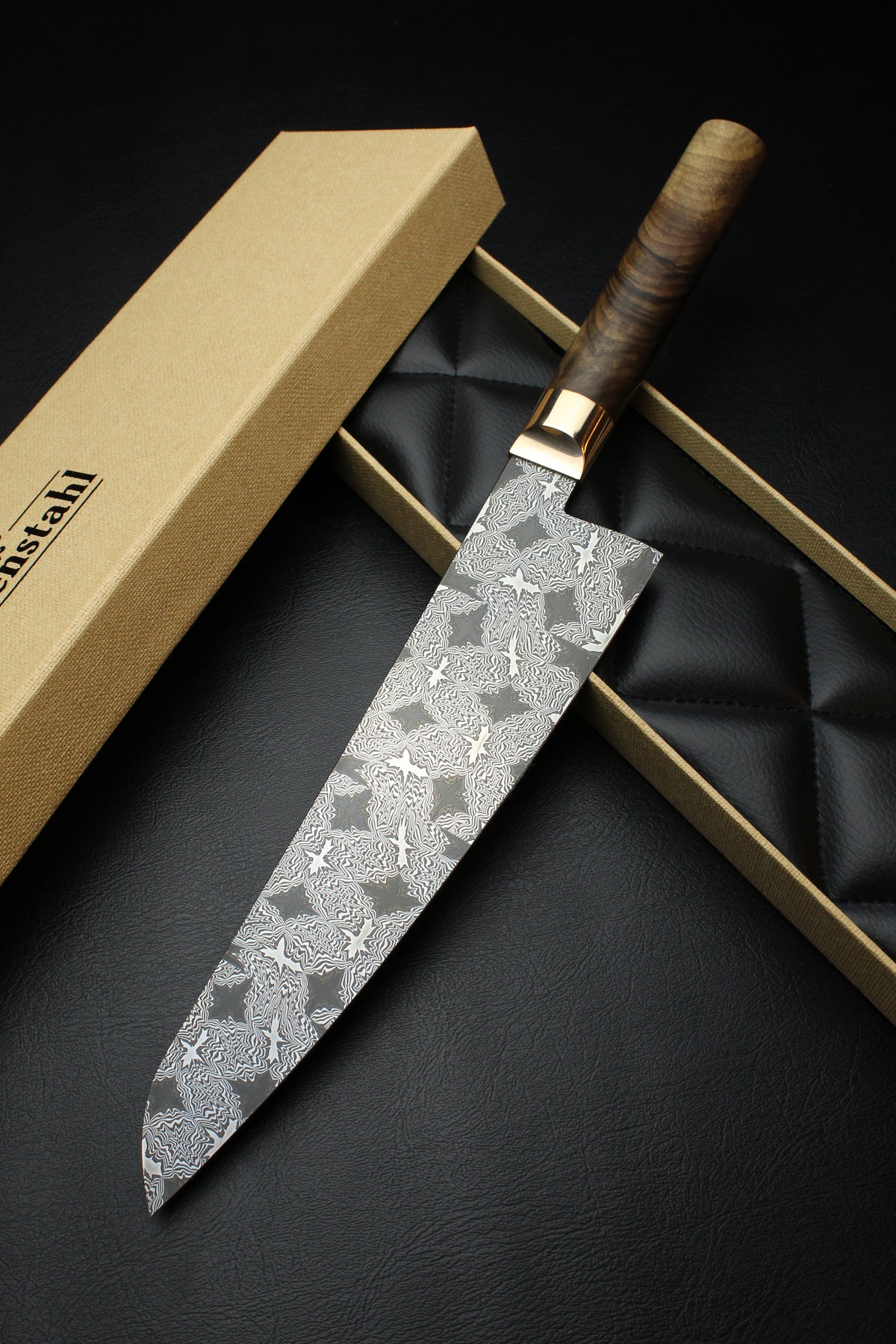 S-Damascus Gyuto Fall
