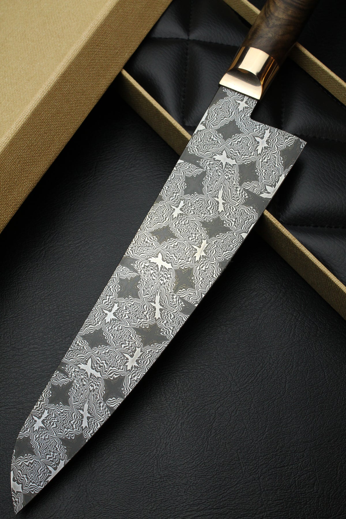 S-Damascus Gyuto Fall