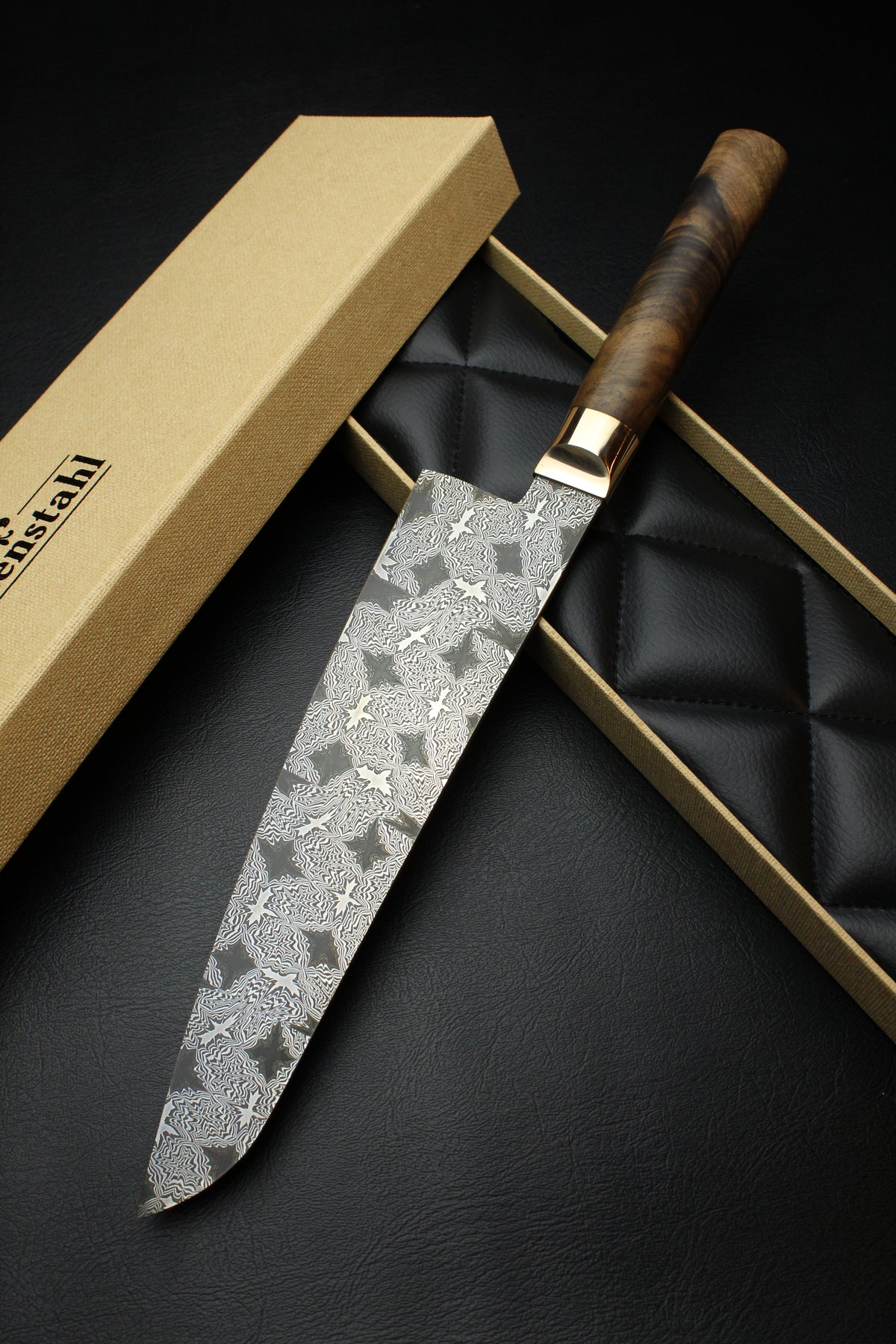 S-Damascus Gyuto Fall