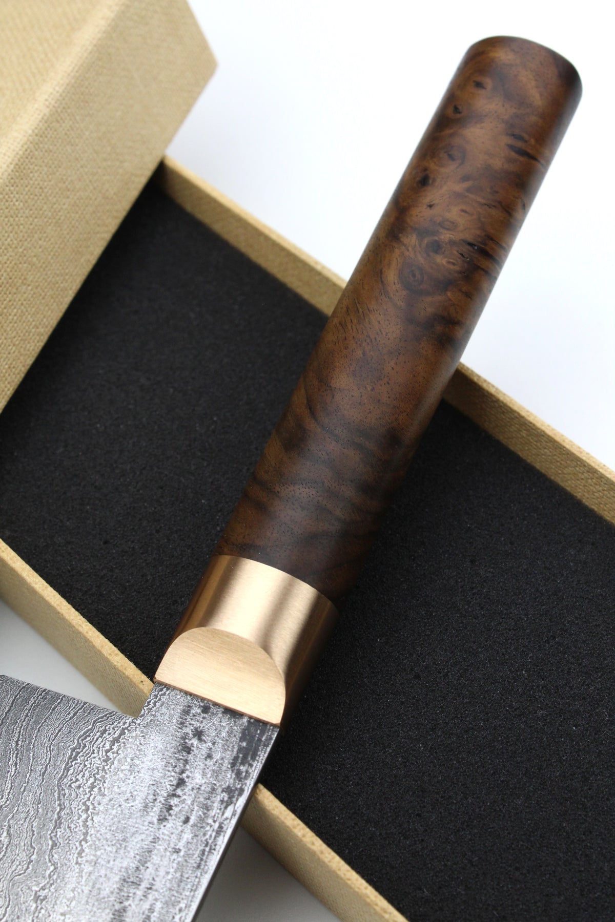 Gyuto Damascus 500L Walnut