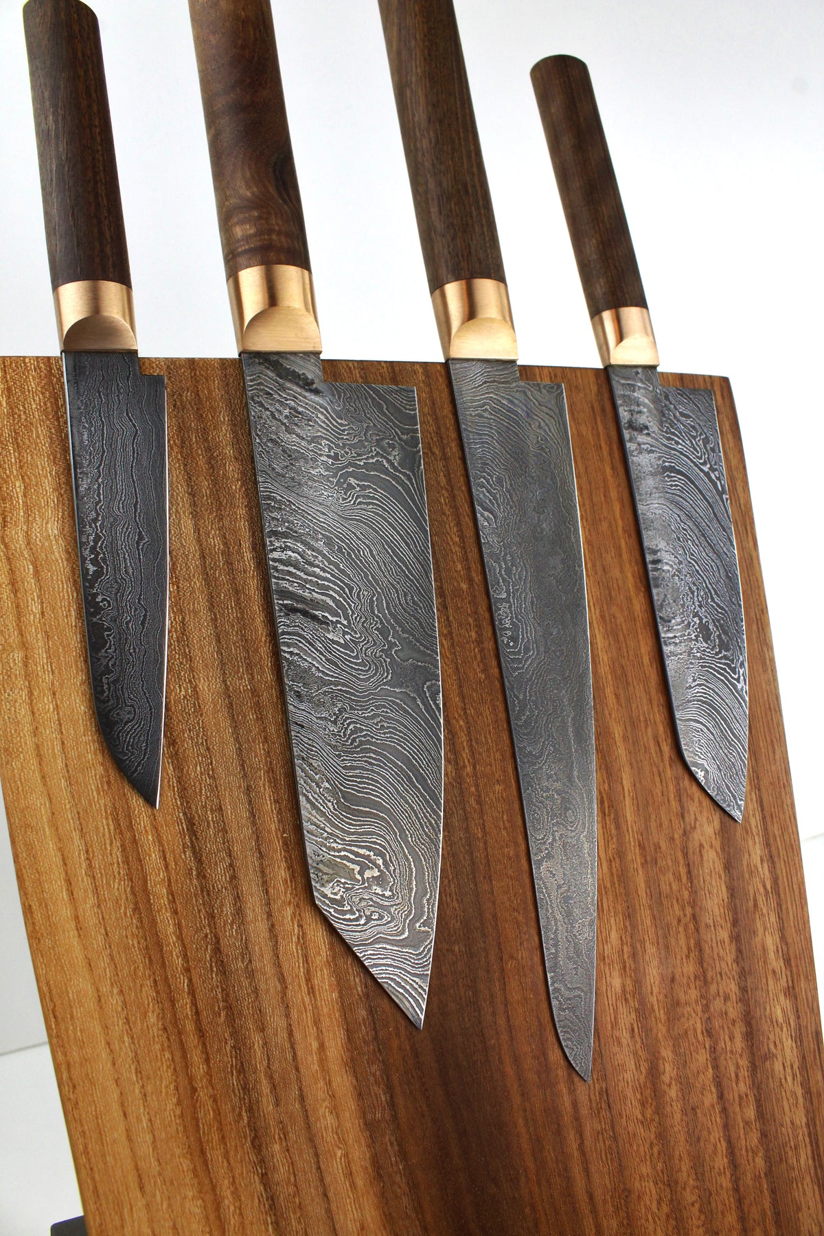 Premium Knife Set V2 Style Walnut