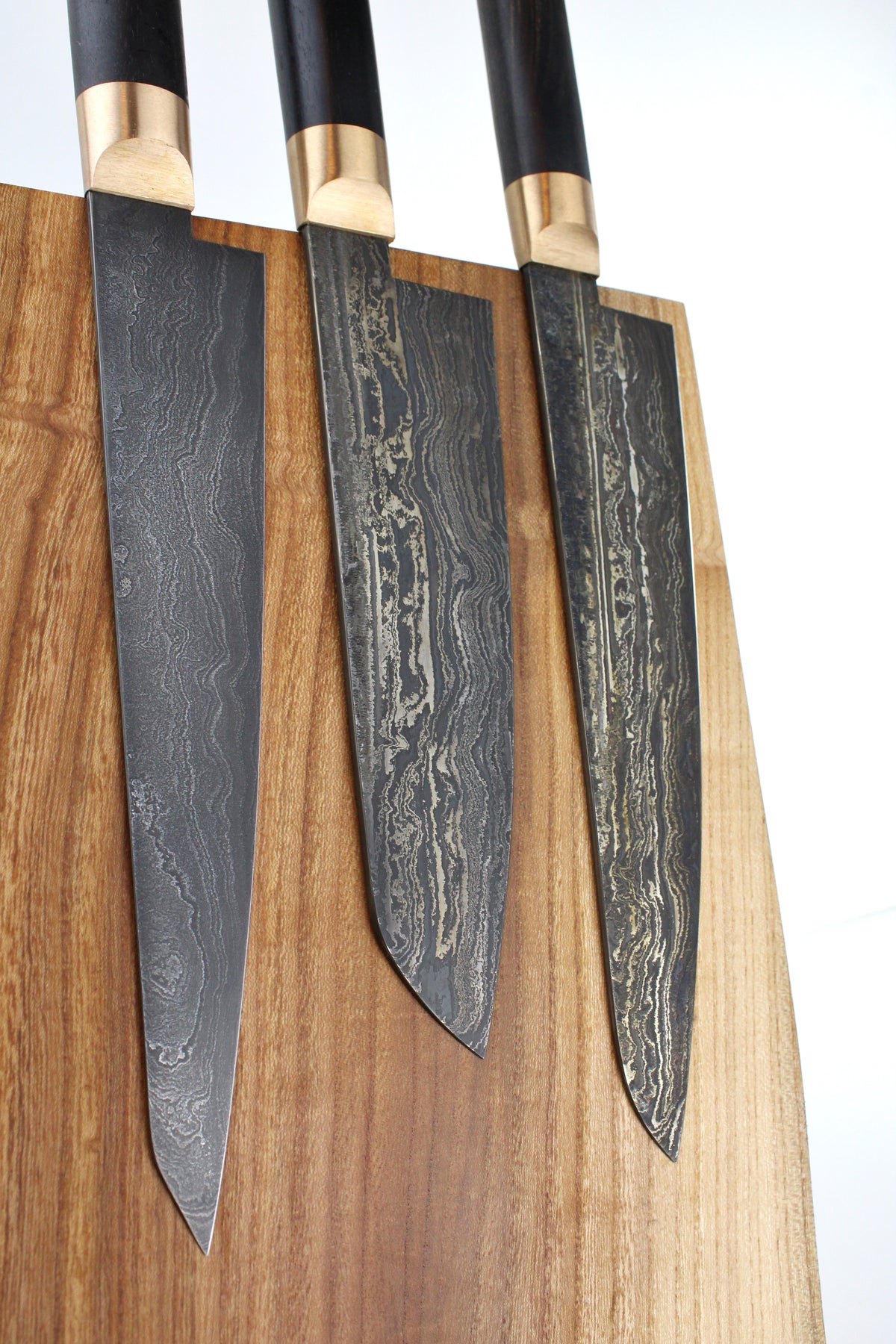 Premium Knife Set black ebony