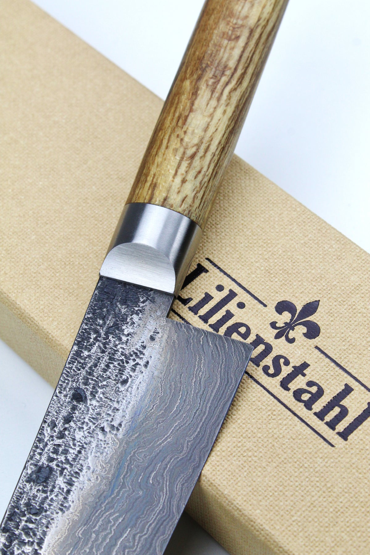 Gyuto Beech Oval 500L Damascus