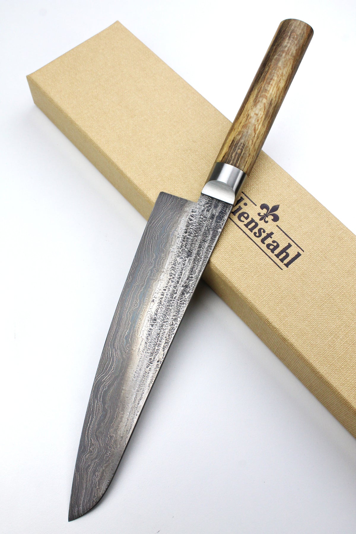Gyuto Beech Oval 500L Damascus