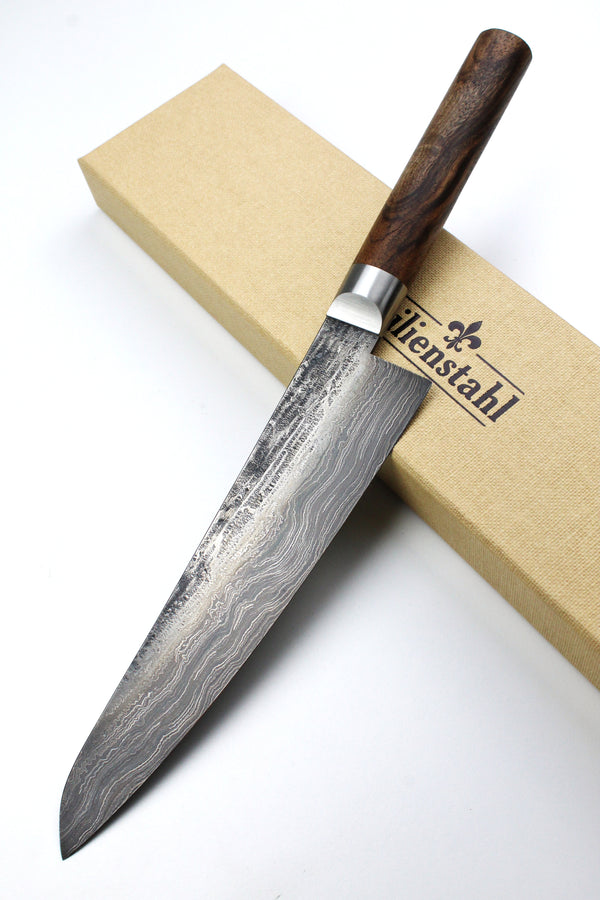 Damascus Gyuto 500L Walnut