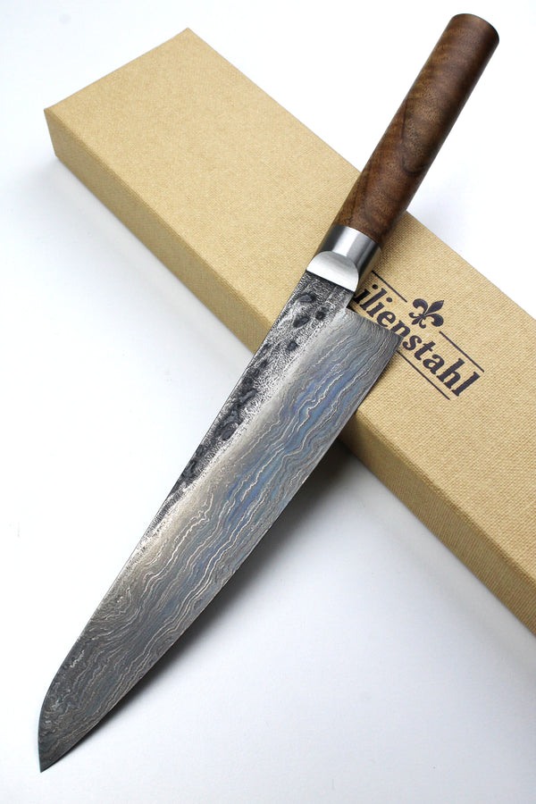 Damascus Gyuto 500L Walnut