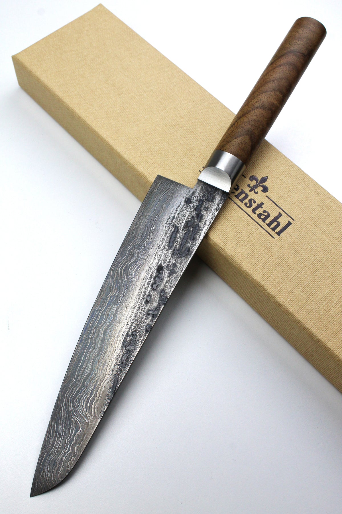 Damascus Gyuto 500L Walnut
