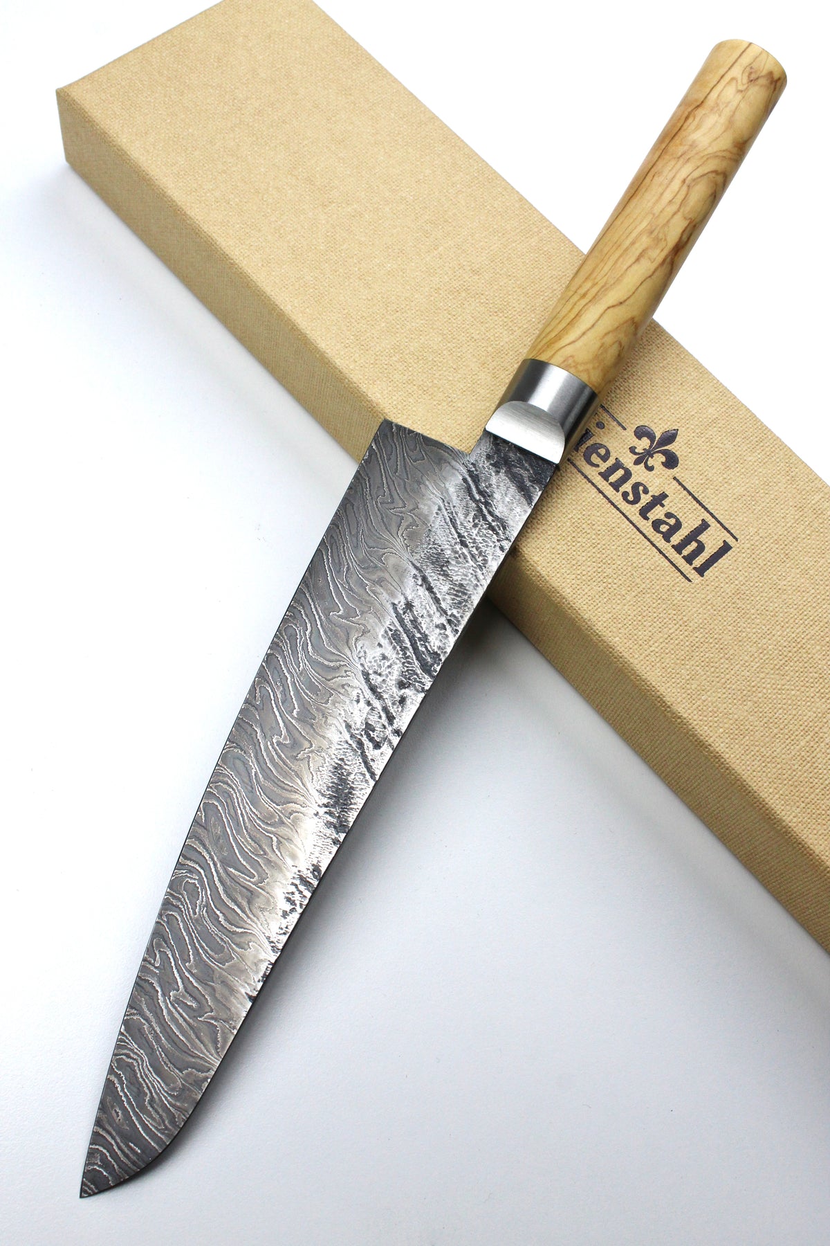 Damascus Gyuto HK-Torsion Olive