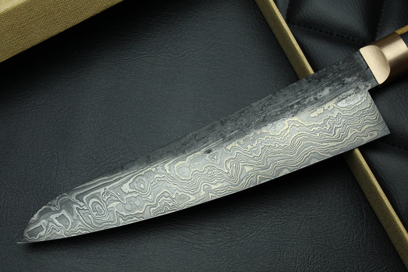 Black Damascus B&W Royal Ebony