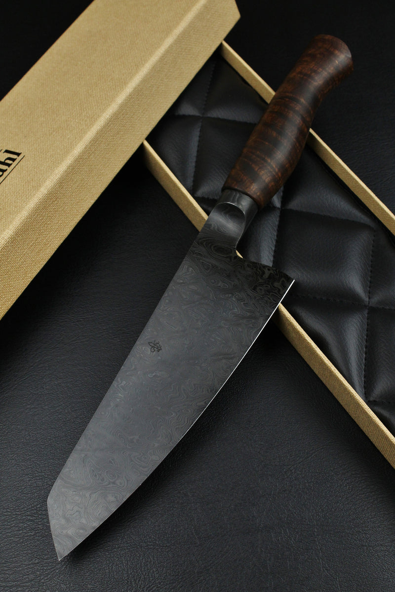 Santoku 190 ringed Gidgee black Rhombus