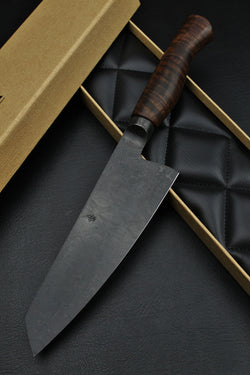 Santoku 190 ringed Gidgee black Rhombus