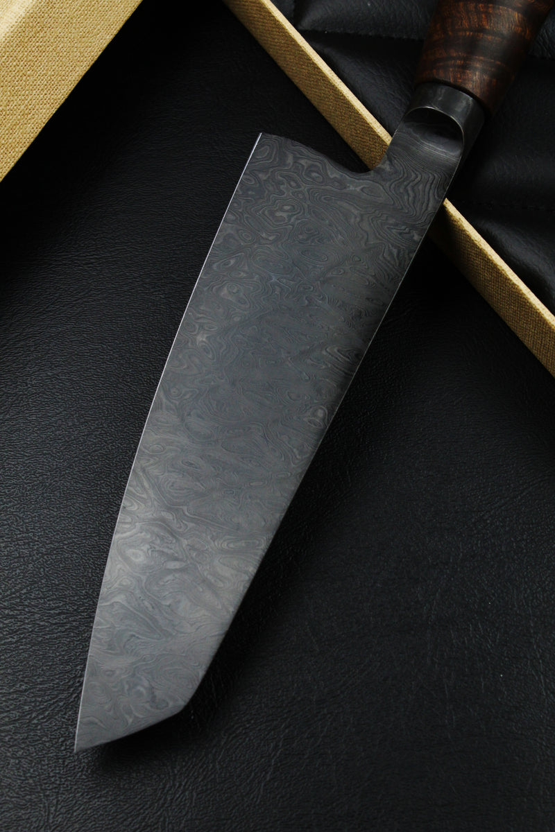 Santoku 190 ringed Gidgee black Rhombus