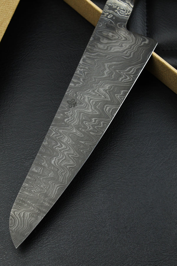 Black Gyuto B&W ebony 185