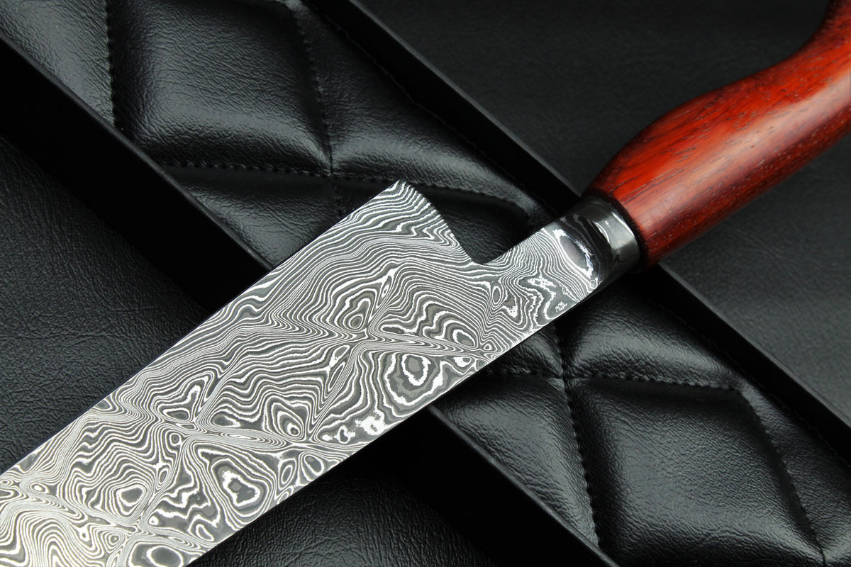Gyuto 220 Padouk Rhombus